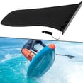 thumbnail image 4 of Mosiee Surfboard Slide-In Sups Fin Surf Fin 1Pc 27.5*25*4.5Cm Black Central Fin Inflatable Nylon Paddle Board Stand Up, 4 of 9