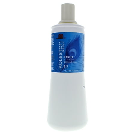 Koleston Perfect Pastel Creme Developer by Wella for Unisex - 33.8 oz (Best Developer For Delta 100)