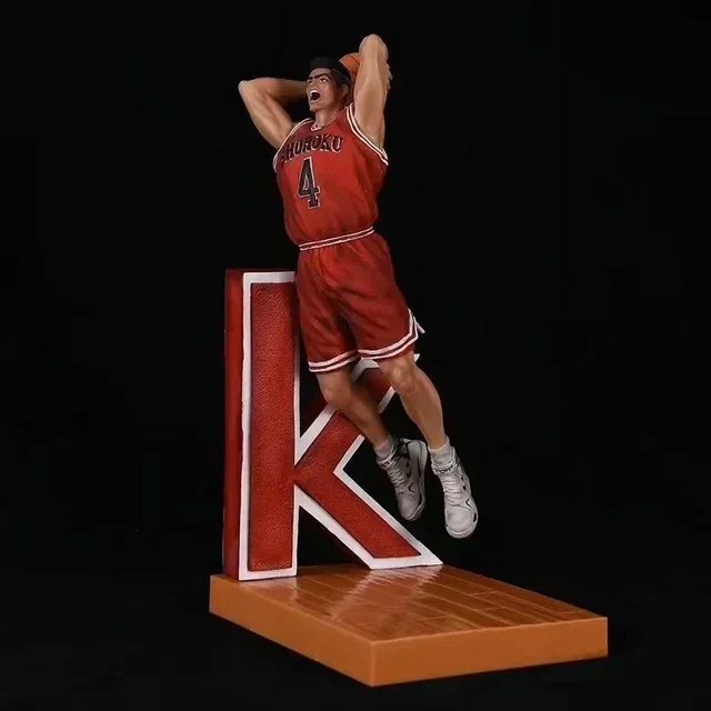 En Stock Slam Dunk Figura de acción Anime Sakuragi Hanamichi Kaede Rukawa Hisashi Mitsui Ryota Miyagi Takenori Akagi Figuras Juguetes
