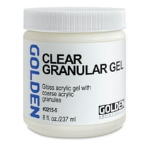 Golden Acrylic Gel Medium - Clear Granular, 8 oz jar