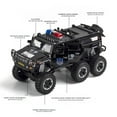 thumbnail image 3 of POINTERTECK 1 32 Alloy Police Lengthen Pickup Car Model Off-road Vehicles With Light Sound, 3 of 16