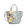 thumbnail image 5 of Hermoso bolso de mano tipo cubo de estilo coreano para mujer, bolso de mensajero de canasta tejida texturizada y personalizada, bolso de hombro moderno y elegante., 5 of 5