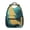 Green and Gold, variant on Green and Gold Marble Pattern Backpack for School, Cute School Bag with Adjustable Shoulder Straps and Padded Back, 15.3"x11"x6.7"
