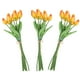 thumbnail image 4 of Tulipán Artificial De Tacto Real Mini Tallo único Tulipanes Amarillos Y Blancos Coche Taxi Flor PU Ramo De Flores Falsas Regalo Para La Decoración De La Boda De La Habitación, 4 of 7