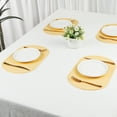 thumbnail image 7 of REGALWOVEN 6 Pack Silicone Placemats for Kitchen Dining Table Decor Washable Heat Resistant Table Placemats Wipeable Table Mat Light Yellow 15*10in, 7 of 7