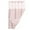Pink, variant on Hotel Style Weave Shower Curtain with Snap-In Liner and Clear Top Window for Modern Bathroom