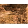 thumbnail image 1 of Ahgly Company Indoor Rectangle Oriental Orange Industrial Area Rugs, 4' x 6', 1 of 4