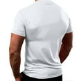 thumbnail image 5 of Big and Tall Shirts for Men Summer Round Neck Short Sleeve Men's Home Leisure Sports T Shirt Big And Tall T Shirts for Men 3xlt Mens Fashion Designer Slim Fit Bulk Exchange M, 5 of 5