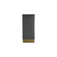 thumbnail image 4 of Meridian Furniture Porsha 19"H Velvet Dining Chair in Gray (Set of 2), 4 of 5