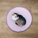 thumbnail image 5 of Almohadilla de hielo para mascotas | Alfombrilla refrescante transpirable de seda de hielo para perros y gatos | Comodidad Primavera y Verano | Fácil de limpiar | Tejido polar suave | Tamaño de 40, 5 of 6