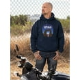 thumbnail image 2 of Utah Lover Hoodie Men -GoatDeals Designs, Male XX-Large, 2 of 4
