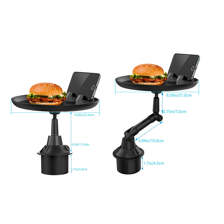 Bluethy Car Tray Stand Multifunctional Adjustable Base Portable