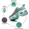 thumbnail image 3 of MAYKX Women Athletic Running Shoes, Lightweight Breathable Fashion Tennis Walking Sneakers, 3 of 6