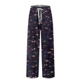 thumbnail image 7 of Satingcolo Mens Halloween Print Pajama Pants Soft Lounge Sleep Pants lightweight Pajama Bottoms for Men with Drawstring Pockets, 7 of 7