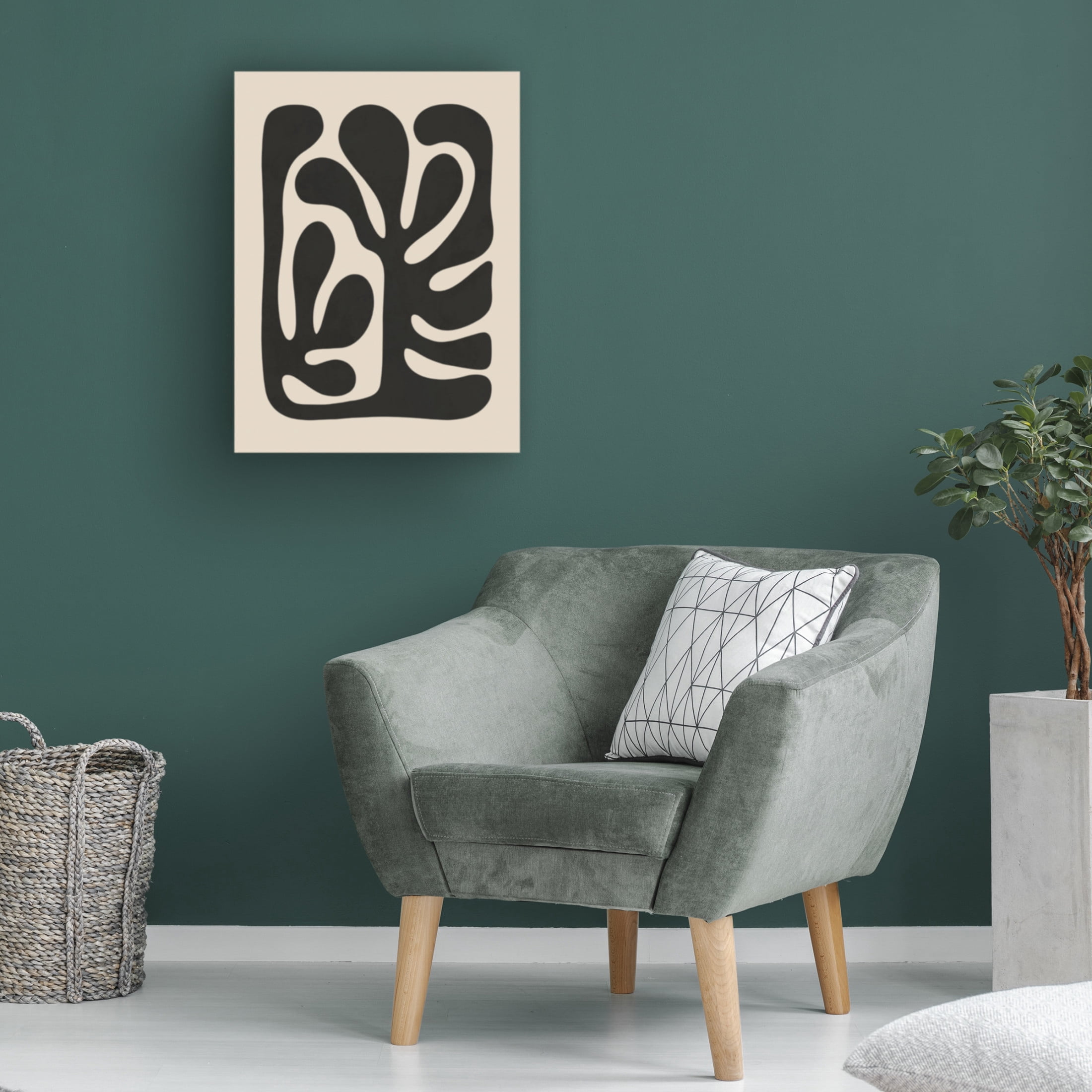 Canvas Wall Art - LivinLi 'Abstractica' Wall Art for Living Room, Bedroom, or Office Décor by Trademark Fine Art - 18 x 24 Inches