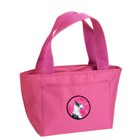 Pink Great Dane Lunch Bag or Doggie Bag LH9371PK