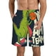 thumbnail image 1 of Balery Dinosaur Basketball Player Traje de Baño Estilo Hawaiano para Hombre, Shorts de Secado Rápido con Bolsillos-XX-Large, 1 of 6