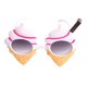 thumbnail image 2 of 2xNovelty Gafas De Sol Con Forma De Cono De Helado Gafas Divertidas Para Fiestas Disfraz Prop Sunnimix traje de gafas de sol novedoso, 2 of 7