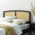 thumbnail image 2 of Headboard, King Size, Wood, Black, Modern Contemporary Urban Design, Bedroom Master Guest Suite, 2 of 9