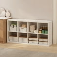 thumbnail image 6 of Furinno Hermite 8-Cube Open Shelves Kitchen Storage, Kitchen Island, Bakers Rack, Buffet Sideboard, White, 6 of 6