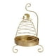 thumbnail image 2 of Soporte para incienso en espiral sencillo, soporte para incienso con asa Gato encantador dorado, 2 of 5