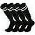 thumbnail image 4 of 2 Pair Kids Football Socks for 5-12 Years Old Breathable Sports Training Soccer Socks Girls and Boys, 4 of 7