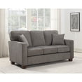thumbnail image 2 of Russell 3 Seater Sofa in Taupe Gray Fabric 3 Cartons, 2 of 5