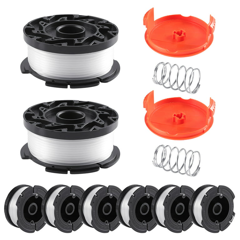 Riselion Trimmer Spool Compatible With Black + Decker Autofeed System  Replacement Durable Af-100 String Trimmer Edger, Line String Trimmer (8  Trimmer Spool, 2 Spool , 2 Spring) - Temu