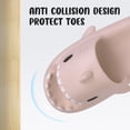 thumbnail image 3 of SAGUARO Cloud Shark Slides for Women Men Cute House Slippers Anti-Slip Shower Sandals Open Toe Casual Shoes, 3 of 7