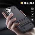 thumbnail image 7 of JTCASES for Samsung Galaxy S23 Plus Case, Foldable Kickstand Heavy Duty Protective Rugged Hybird Anti-slip Shockproof/Drop Resistant PC TPU Shell for Samsung Galaxy S23 Plus, Gray, 7 of 7