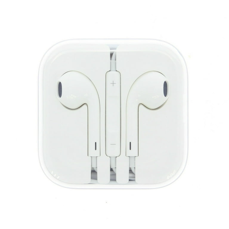 population hardware Score Apple Inner Ear Headphones, White, MD827LL/A - Walmart.com