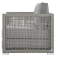 thumbnail image 6 of Mod Modern Outdoor Patio Lounge Chair with All-Weather Cushions, Gray, 6 of 6
