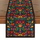 thumbnail image 1 of Mantel de lino con diseño de calavera de azúcar mexicana para el hogar, la cocina y el comedor (13 x 72 pulgadas), 1 of 5