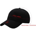 thumbnail image 2 of Plain Washed Baseball Cap - Retro Adjustable Cotton Hat, Vintage Structured Golf Dad Cap for Men Women, 2 of 6
