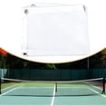 thumbnail image 1 of Quzzie Tennis Court Wind Screen Netting Mesh Fencing Cover Sports Protection Net Waterproof PE Material Suitable for Tennis Clubs Construction Sites Home Cou white, 1 of 8