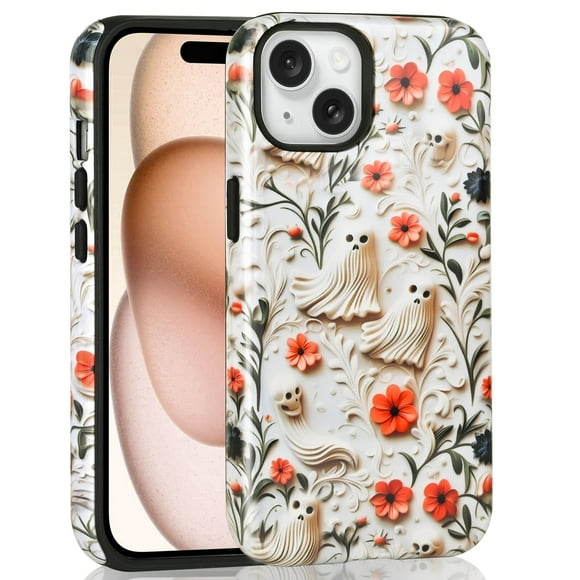 Funda de teléfono Mainrenka Halloween para iPhone 15 Plus