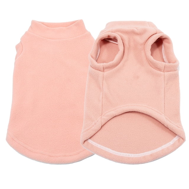 Ropa térmica para mascotas Ropa de invierno ajustada Sudadera con capucha de color liso