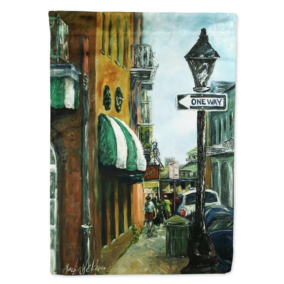 Carolines Treasures MW1203GF Street Scene Flag Garden Size  Small multicolor