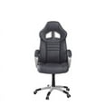 thumbnail image 4 of Lifestyle Solutions Orson Gaming Chair in Black Faux Leather Upholstery, 4 of 10
