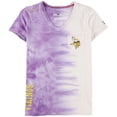 thumbnail image 1 of Tommy Hilfiger Minnesota Vikings Graphic playera para mujer, rosa, pequeño, 1 of 2
