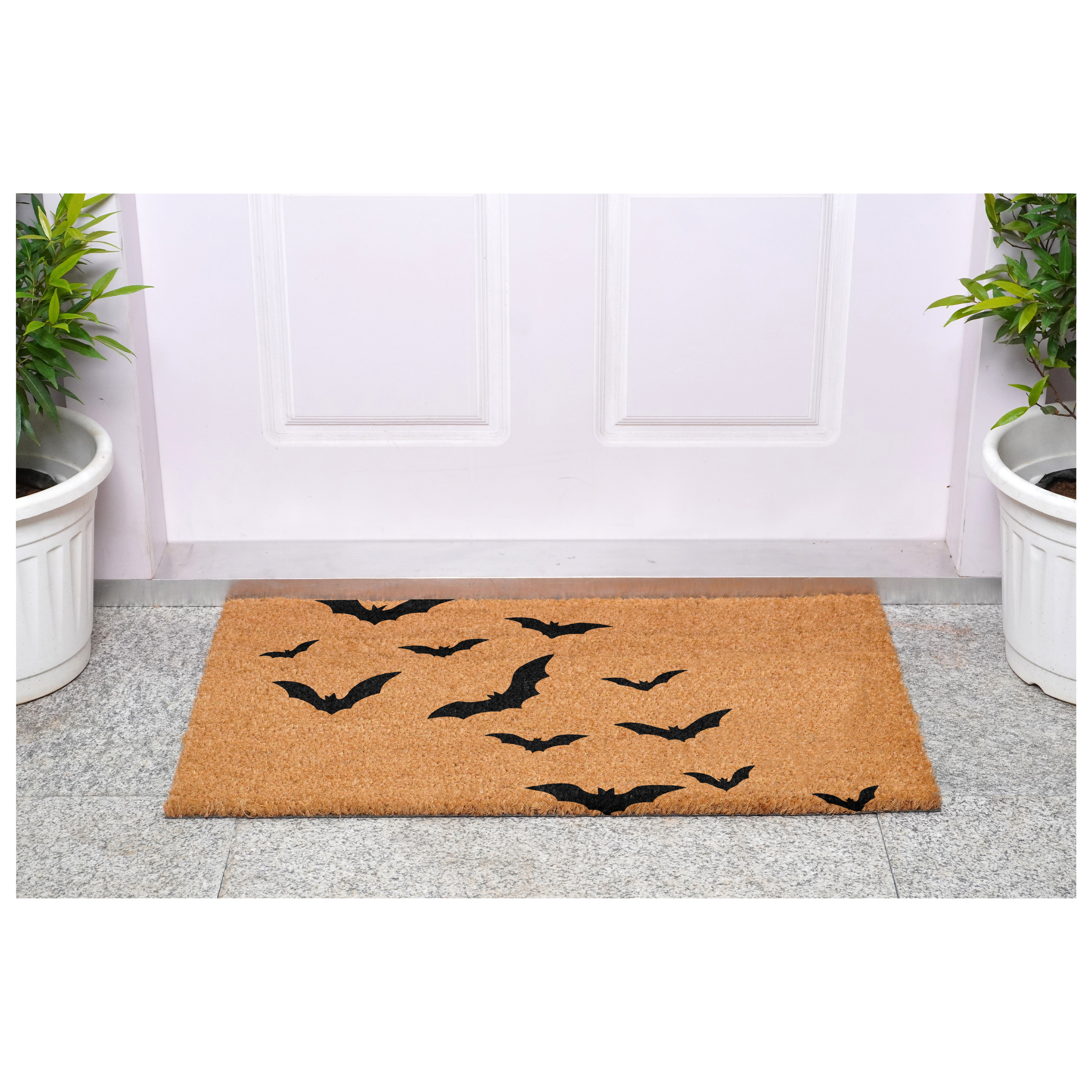 Bat Halloween Doormat, 24" x 36"