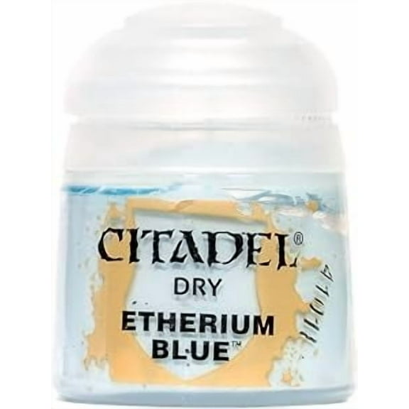 Etherium Blue Dry Acrylic Paint 12ml Bottle Citadel Games Workshop
