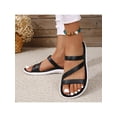 thumbnail image 2 of 2023 Summer Women's Water-resistant Bathroom Slippers, Soft Non-slip Outdoor Beach Slip-on Sandals For Vacation, 2 of 4