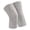 grey-L, variant on 1 Pair Comfort Fit Knee for Running Cycling and High Intensity Workouts