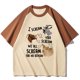 thumbnail image 1 of Camiseta de cabra que grita, camisetas de diseño de mujer, camisetas de cómic harajuku, ropa de calle para niña de los años 2000 y2k, 1 of 5
