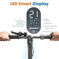thumbnail image 4 of 500W Electric Scooter for Teen Adults,8.5 Inch  Foldable Commuter Escooter - Up to 21 Miles 21 Mph with 3 Speed Modes & Cruise Control for Daily Travel, 4 of 7