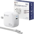 thumbnail image 1 of OXAA Ensemble de Recharge Rapide GaN 65W USB-C pour iOS et Android – Comprend un Câble USB-C vers C de Qualité Supérieure Compatible avec Ordinateurs Portables, MacBooks, iPhone, Samsung, iPads et Appareils Compatibles USB-C, 1 of 7