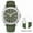 V1-Olive-Green, variant on 2025 New Luxury Men Mechanical Wristwatch Miyota 8215 Stainless Steel Watch Green Rubber Sapphire Reloj Hombre