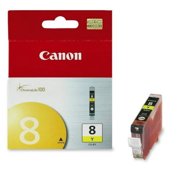 Canon CLI-8Y Original Ink Cartridge Inkjet - Yellow - 1 Each