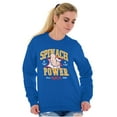 thumbnail image 4 of Popeye Spinach Power Since 1929 Sweatshirt for Men or Women Brisco Brands M, 4 of 6